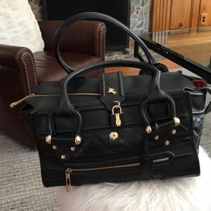 Burberry Black Leather Purse